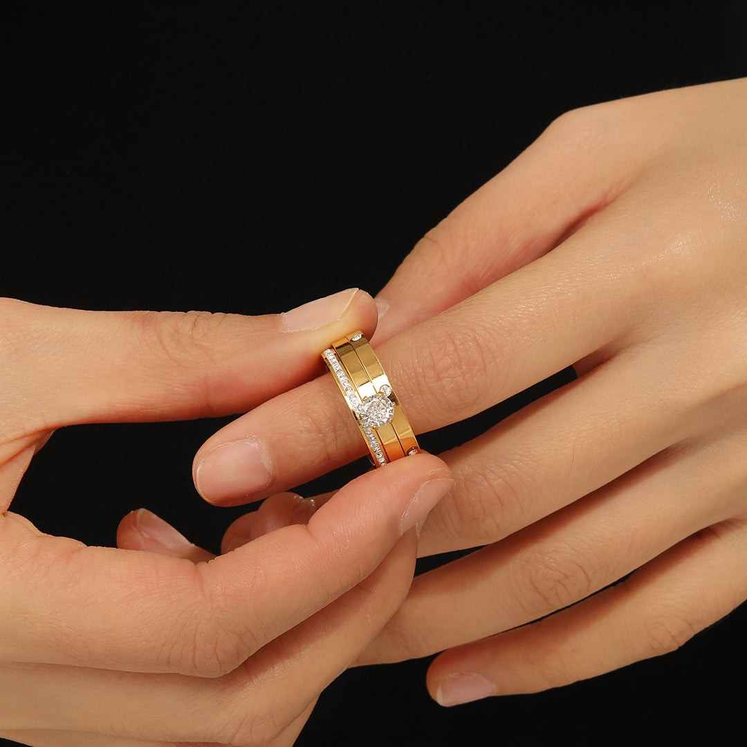 Mercato™  Minimalist Gold Rings