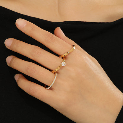 Mercato™  Minimalist Gold Rings