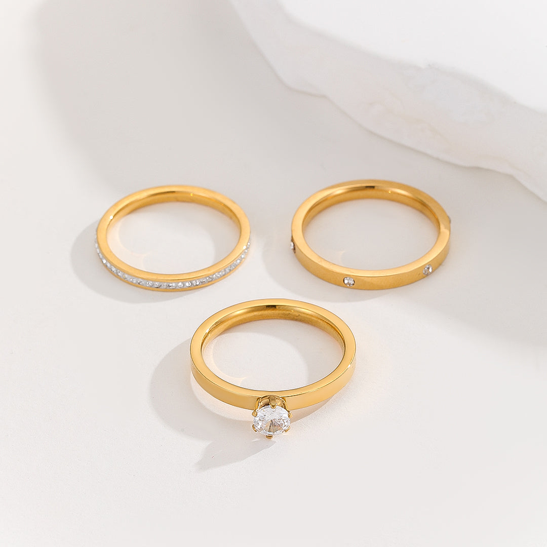 Mercato™  Minimalist Gold Rings