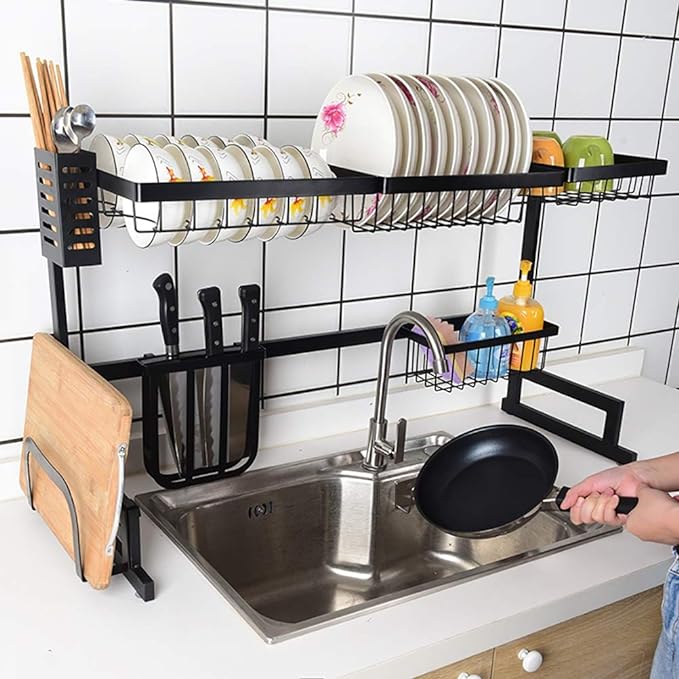 Mercato™   Kitchen Over Sink Dish Drying Utensil Rack