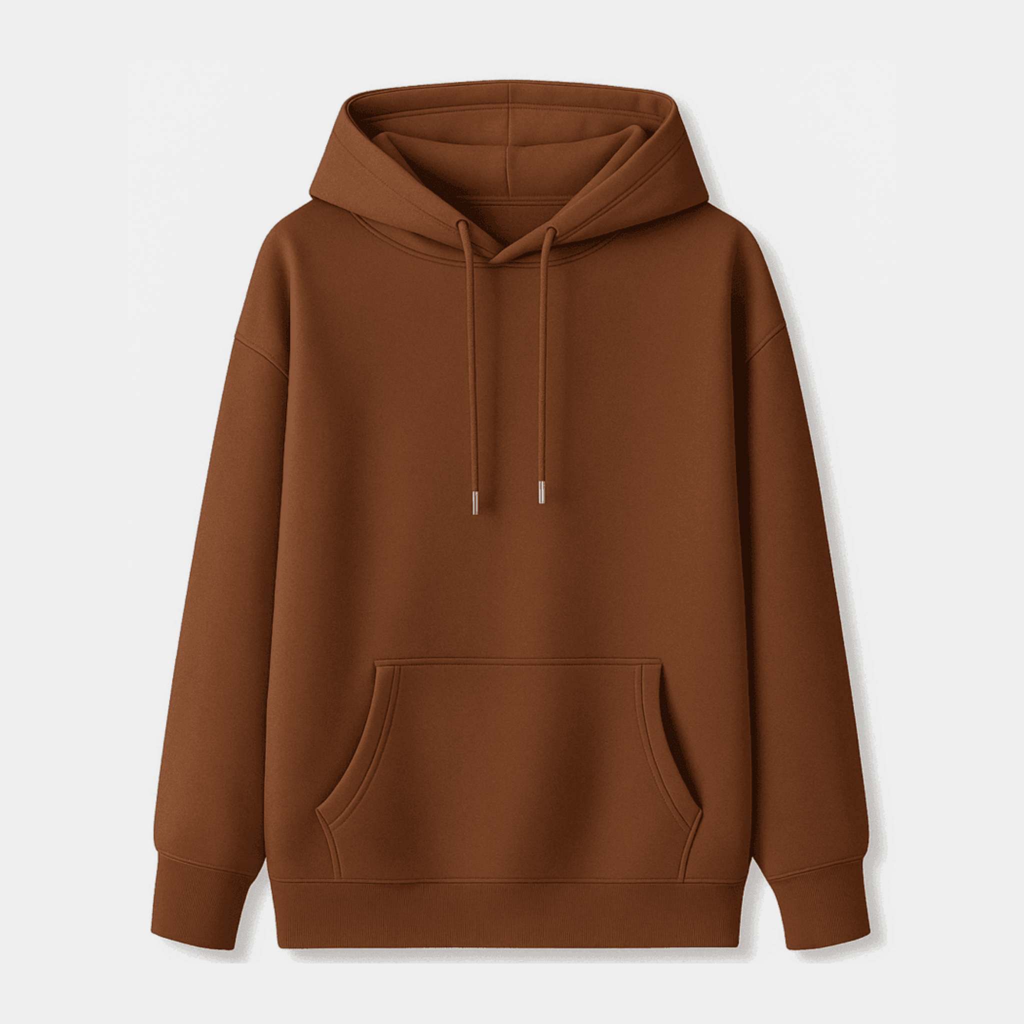 Brown Pullover Hoodie