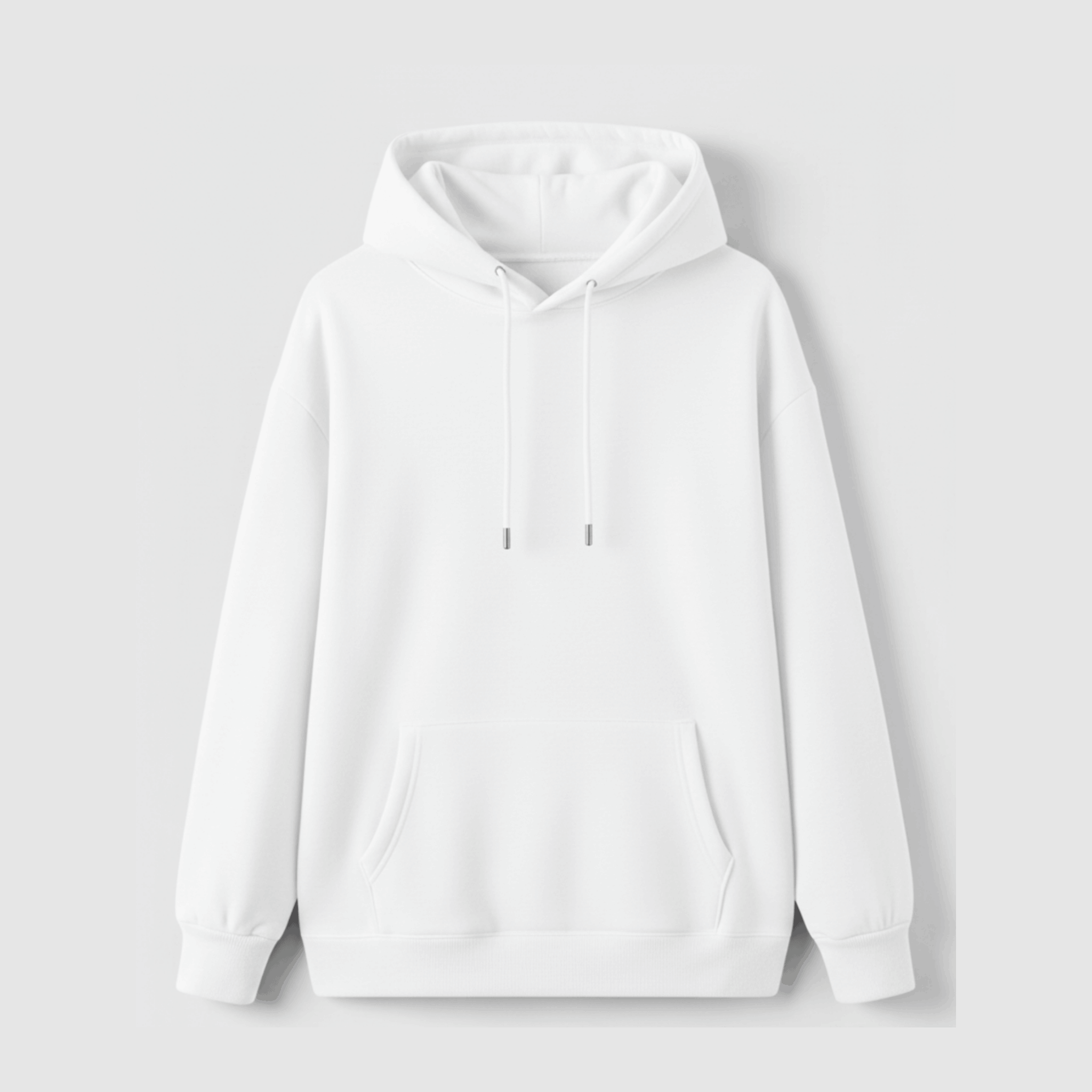 White Pullover Hoodie