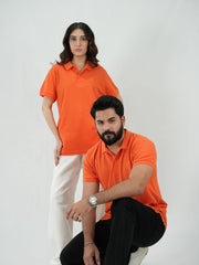 Orange Polo Shirt