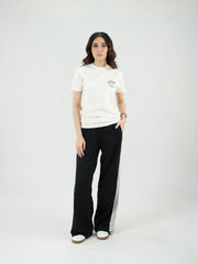Round Neck White Shirt