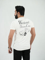 Round Neck White Shirt