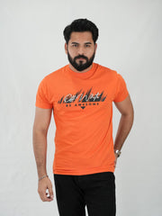 Round Neck Orange Shirt