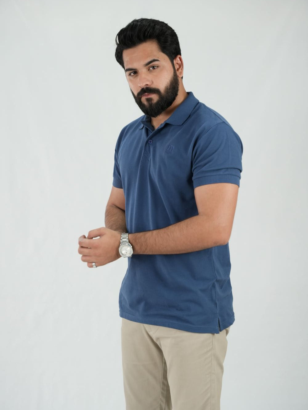 Navy Blue Polo Shirt