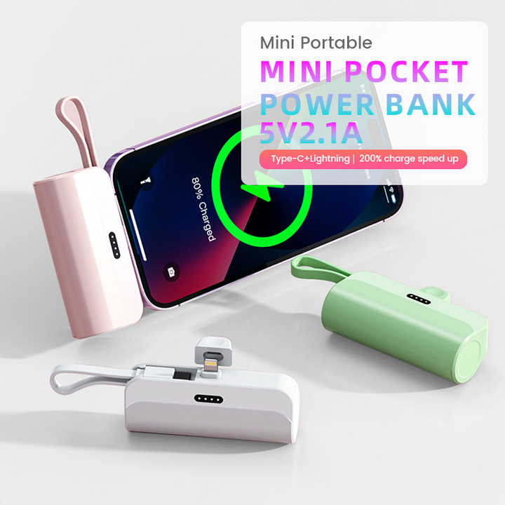 Mercato™   5000mAh Mini Portable Power Bank