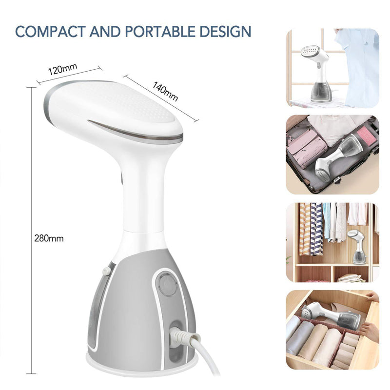 Mercato™ Portable Garment Steamer – Handheld, Fast Heating with  240ml Water Tank