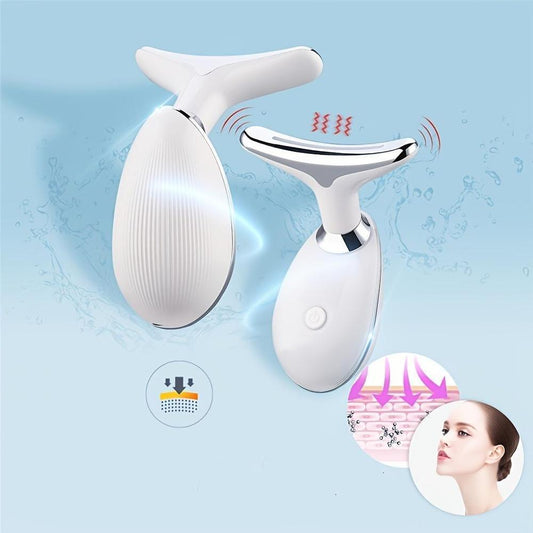 Mercato™ Rechargeable LED Facial & Neck Massage Device with 20%OFF