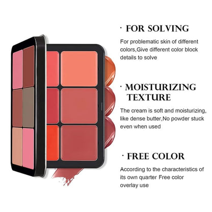 Mercato™ 12 Colors Cream Blush Palette